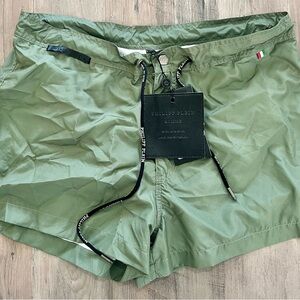 Philipp Plein Olive Swim Shorts